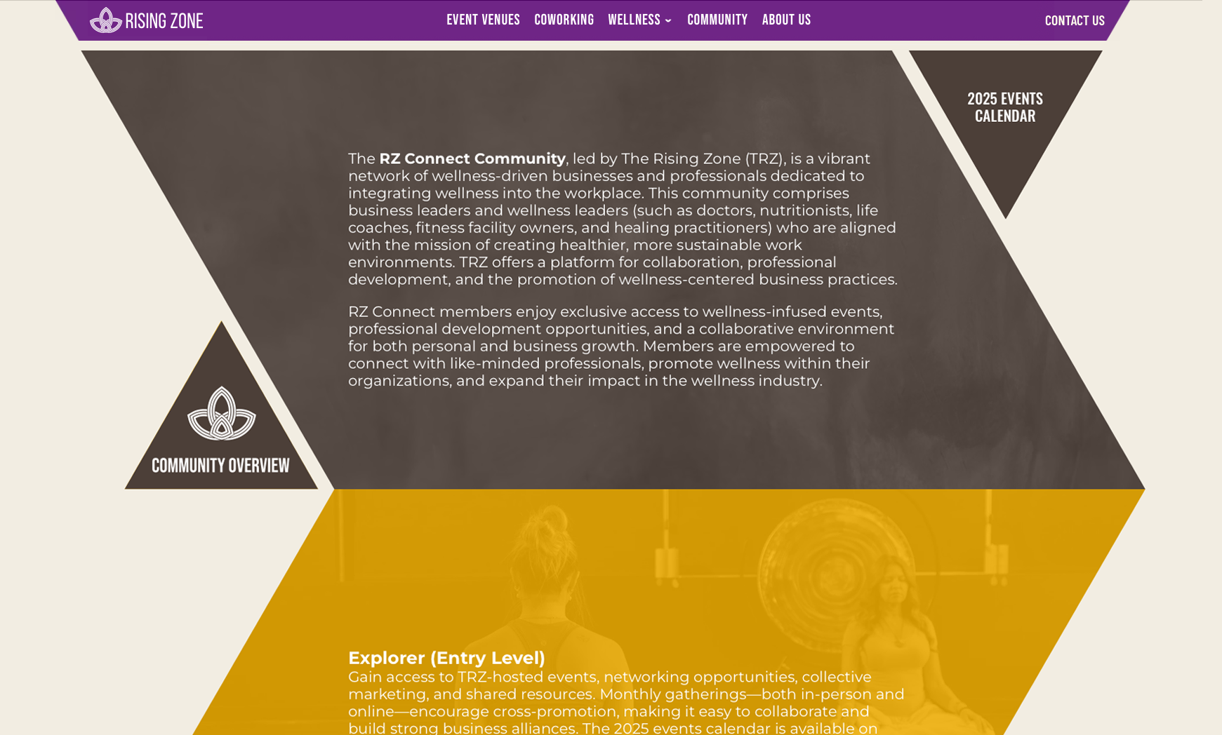 The Rising Zone community page