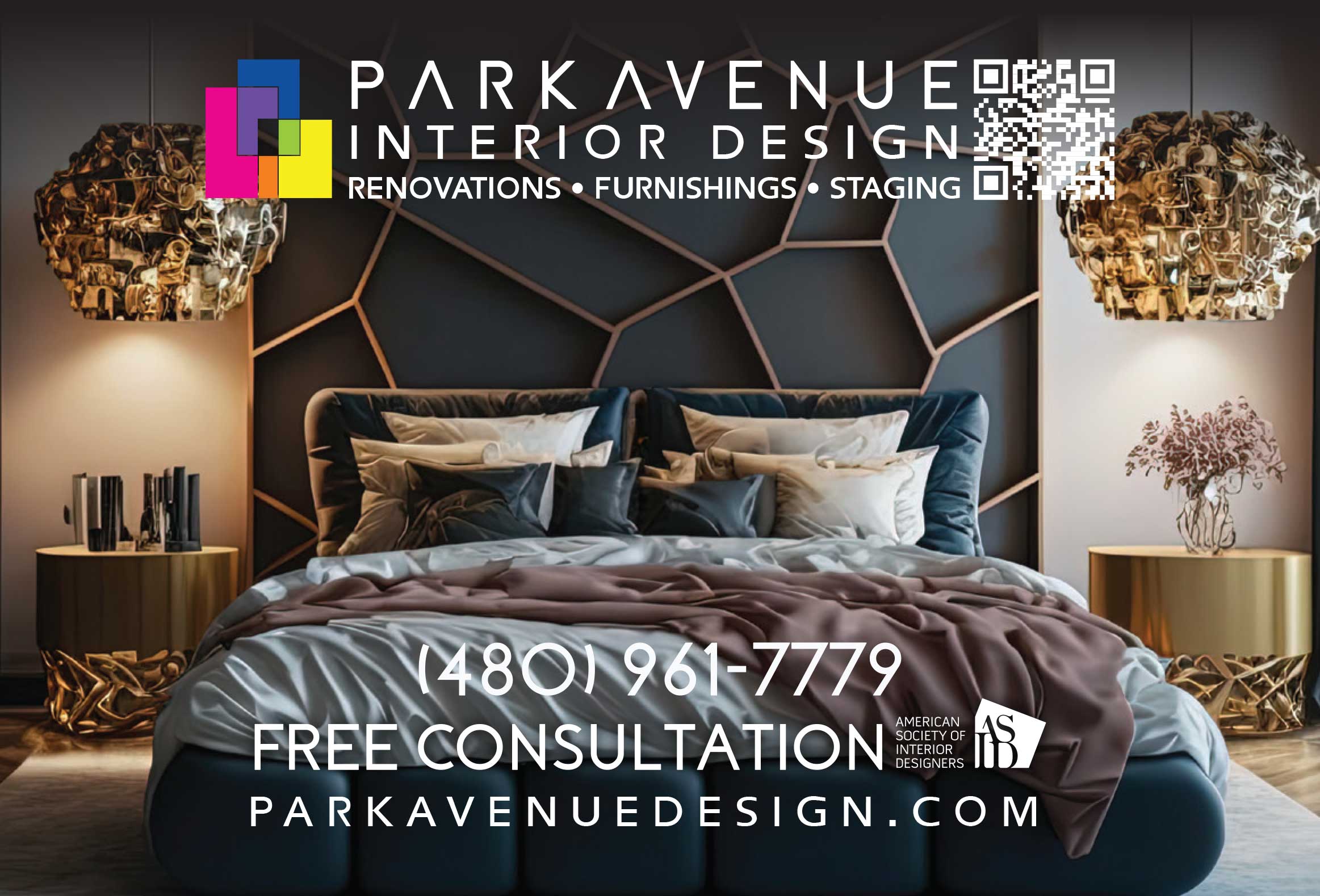 Park Avenue Interior Design: Magazine & Shopping Cart Ad (image 1)
